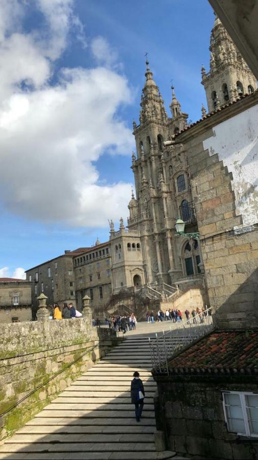 Apartamento Con Vistas A La Catedral Santiago de Compostela Exteriör bild